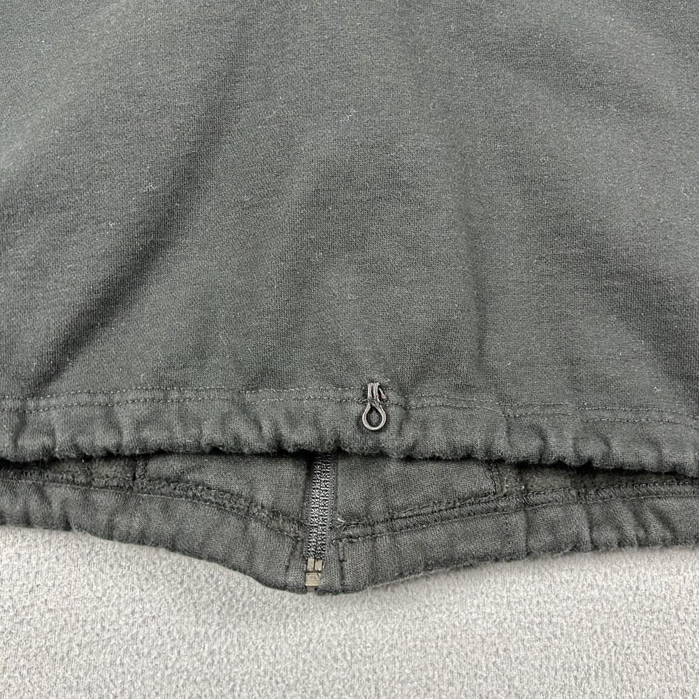 Harley-Davidson Vest Womens XL Black Hooded Full Zip Fleece Lined Embroidered - Picture 6 of 9